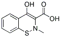 4-Hydroxy-2-methyl-2H-1,2-benzothiazine-3-carboxylic acid 结构式