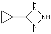 (Imino-hydrazino-methyl)cyclopropane 结构式