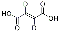 FUMARIC ACID (2,3-D2, 98%) 结构式