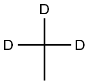 ETHANE-1,1,1-D3 (GAS) 98% 结构式