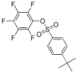 PENTAFLUOROPHENYL 4-TERT-BUTYL-BENZENESULFONATE 98% 结构式