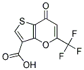 7-OXO-5-TRIFLUOROMETHYL-7H-THIENO-[3,2-B]PYRAN-3-CARBOXYLIC ACID 结构式