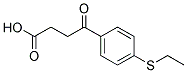 4-(4-Ethylthiophenyl)-4-oxobutyric acid 95% 结构式