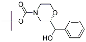 (2S,3S)-2-(Hydroxy-phenyl-methyl)-morpholine-4-carboxylic acid tert-butyl ester 结构式