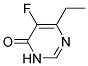 6-Ethyl-5-fluoro-3H-pyrimidin-4-one 结构式