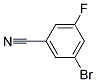 3-氟-5-溴苯腈 结构式