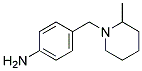 4-((2-METHYLPIPERIDIN-1-YL)METHYL)BENZENAMINE 结构式