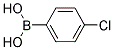 4 CHLOROPHENYL BORONOC ACID 结构式