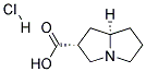 endo,cis-Azabicyclo[3,3,0]octane-3-carboxylic acid hydrochloride 结构式