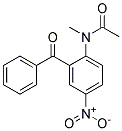 2-(N-Methyl-N-Acetyl)Amino-5-Nitrobenzophenone 结构式