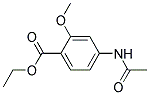 4-Acetamido-2-Methoxybenzoic Acid Ethyl Ester 结构式