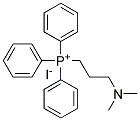 [3-(Dimethylamino)-propyl]-triphenylphosphonium iodide 结构式