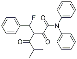 4-Fluoro--[2-Methyl-1-Oxopropyl]-Oxo-N-DiphenylPhenylButyramide 结构式