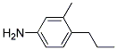 3-Methyl-4-PropylAniline 结构式