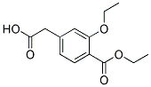 3-Ethoxyl-4-Ethoxycarbonylphenylacetate 结构式