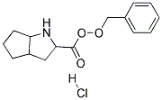 (+/-) Phenylmethoxy Octahydro Cyclopenta [B]Pyrrole-2-Carboxylate Hcl 结构式