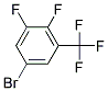3,4-Difluoro-5-(trifluoromethyl)bromobenzene, 97+% 结构式