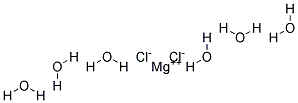 MAGNESIUM CHLORIDE HEXAHYDRATE 99.5% MB GRADE 结构式
