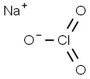 Sodium Chlorate 99% 结构式