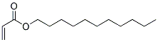 N-UNDECYL ACRYLATE 结构式