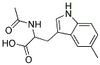N-ACETYL-5-METHYL-DL-TRYPTOPHANE 结构式