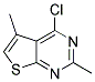 METHYL 4-CHLORO-5-METHYL-THIENO[2,3-D]PYRIMIDINE- 结构式