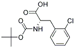 DL-N-BOC-BETA-(2-CHLOROPHENYL)ALANINE 结构式