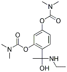 DIMETHYLCARBAMIC ACID 5-[2[(1,1-DIMETHYL)AMINO]1-HYDROXYETHYL]-1,3-PHENYLENE ESTER 结构式