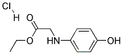 D-4-HYDROXYPHENYLGLYCINE ETHYL ESTER HYDROCHLORIDE 结构式