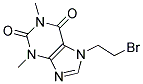 7-Bromoethyl theophylline 结构式
