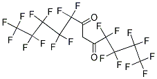 6H,6H-PERFLUORODODECANE-5,7-DIONE 结构式