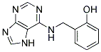 6-(2-HYDROXYBENZYLAMINO)PURIN 结构式
