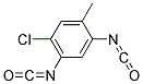 5-CHLORO-2,4-DIISOCYANATOTOLUENE 结构式