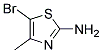 2-胺基-5-溴-4-甲基噻唑 结构式