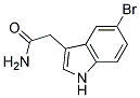 5-Bromo-3-indoleacetamide 结构式
