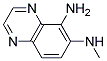 5-AMINO-6-METHYLAMINOQUINOXALINE 结构式