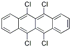 5,6,11,12-Tetrachlorotetracene 结构式