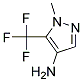 1-甲基-5-三氟甲基-1H-吡唑-4-胺 结构式