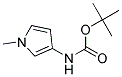 4-TERT-BUTOXYCARBONYLAMINO-1-METHYL-1H-PYRROLE 结构式