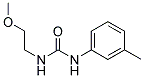 4-[3-(2-METHOXY-ETHYL)-UREIDO]-2-METHYLBENZENE- 结构式