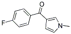 4-(4-FLUOROBENZOYL)-1-METHYL-1H-PYRROLE 结构式