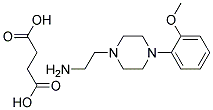 4-(2-METHOXYPHENYL)-1-PIPERAZINEETHANAMINE BUTANEDIOATE 结构式