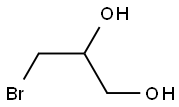 3-BROMOPROPANE-1,2-DIOL 结构式