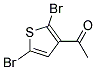 3-ACETYL-2,5-DIBROMOTHIOPHENE 结构式