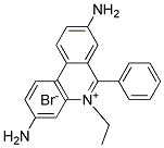 ETHIDIUM BROMIDE AQUEOUSSOLUTION 1% W/V 10 MG/ML 结构式