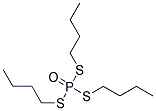 S.S.S-TRIBUTYLPHOSPHORO TRITHIOATE SOLUTION 100UG/ML IN T-BUTYLMETHYL ETHER 1ML 结构式