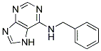 6-BENZYLAMINOPURINE SOLUTION 100UG/ML IN ACETONITRILE 1ML 结构式