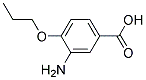 3-AMINO-4-PROPOXYBENZOIC ACID 结构式