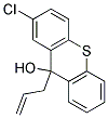 9-ALLYL-2-CHLOROTHIOXANTHEN-9-OL 结构式