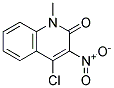 4-CHLORO-1-METHYL-3-NITRO-1,2-DIHYDROQUINOLIN-2-ONE, TECH 结构式